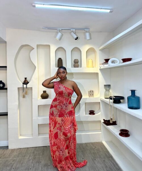 MONOSTRAP MAXI DRESS