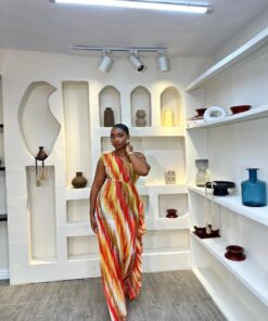 MONOSTRAP MAXI DRESS